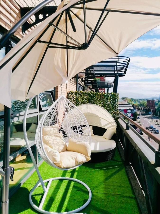 Glasgow City Centre G1 Penthouse With Riverviews - Duplex Esterno foto
