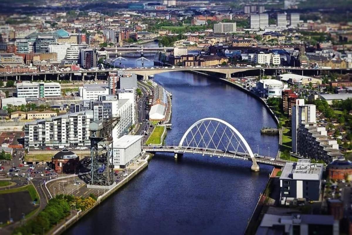 Glasgow City Centre G1 Penthouse With Riverviews - Duplex Esterno foto