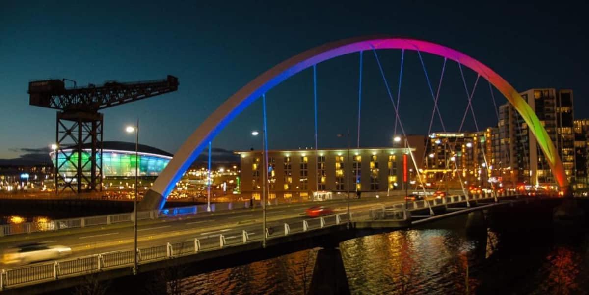 Glasgow City Centre G1 Penthouse With Riverviews - Duplex Esterno foto